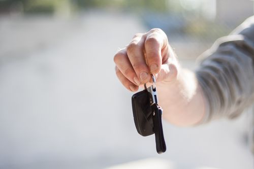 Car keys for self drive rental